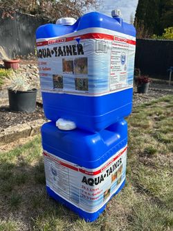 Reliance Aqua-Tainer 7 Gallon Water Containers – Set of 2