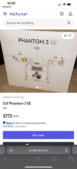 DJI Phantom 3 SE Drone