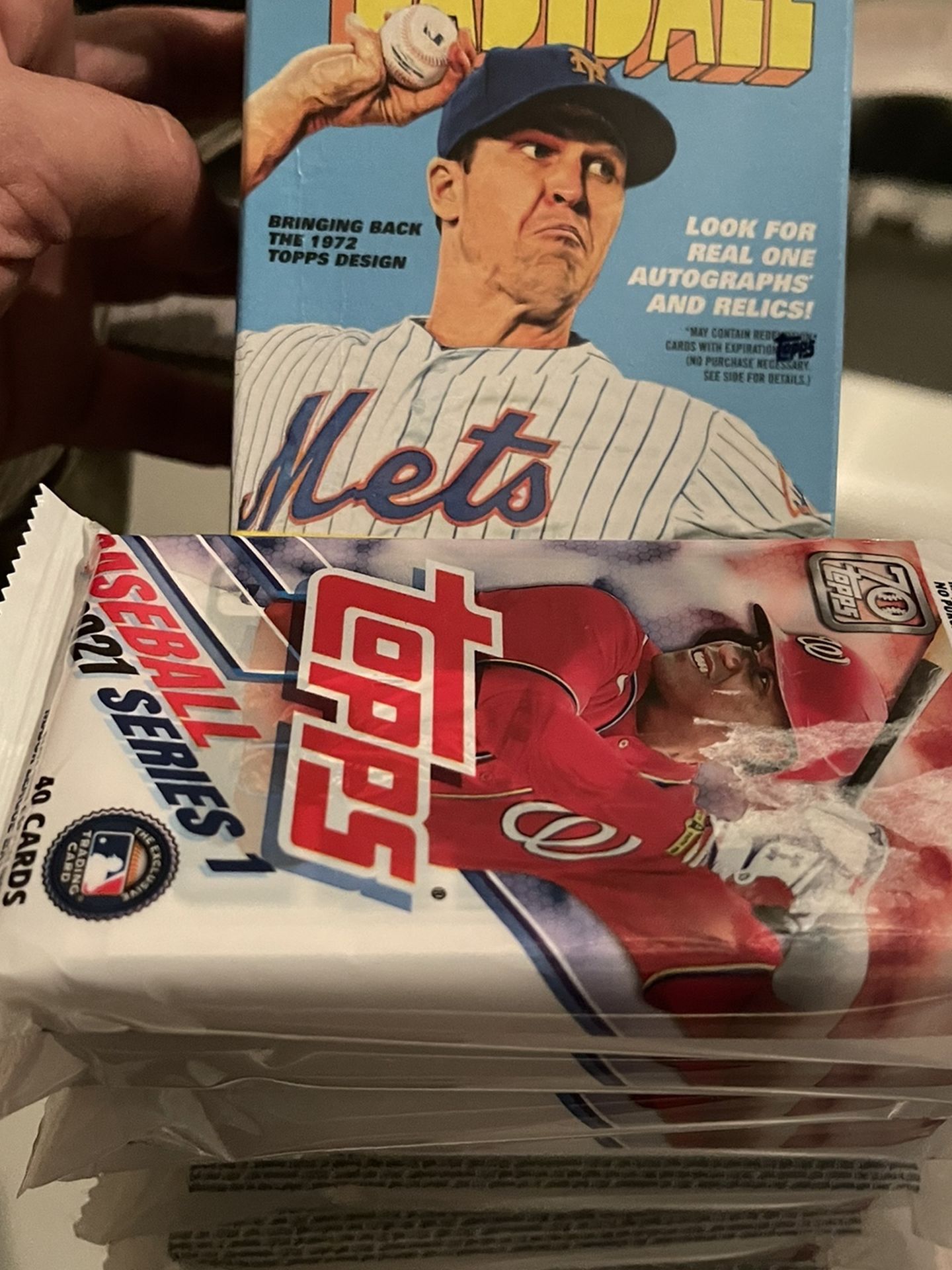 Baseball cards trade only