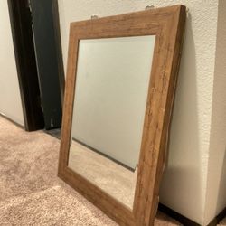 Wooden Mirror