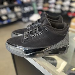 Jordan 3 “Black Cat” size 12
