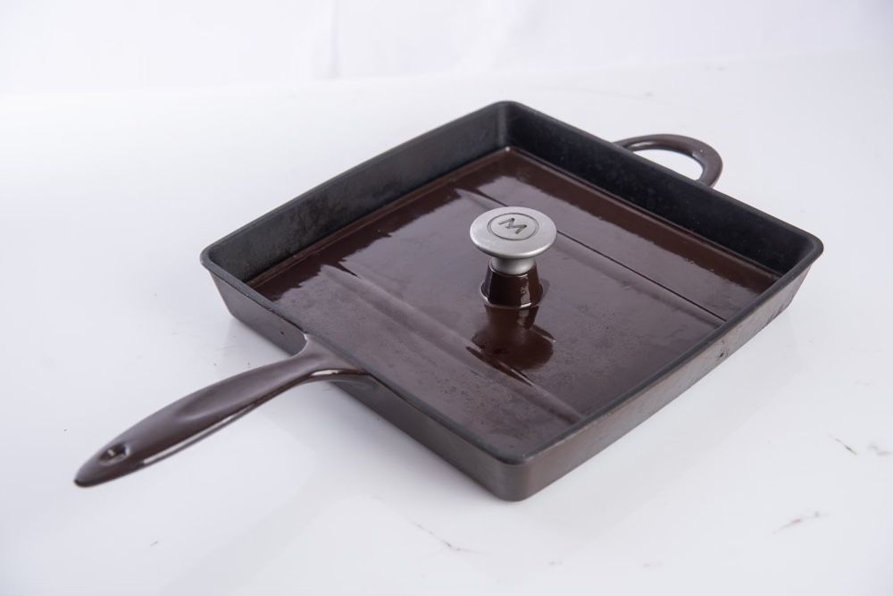 Cast Iron Panini Press and Pan