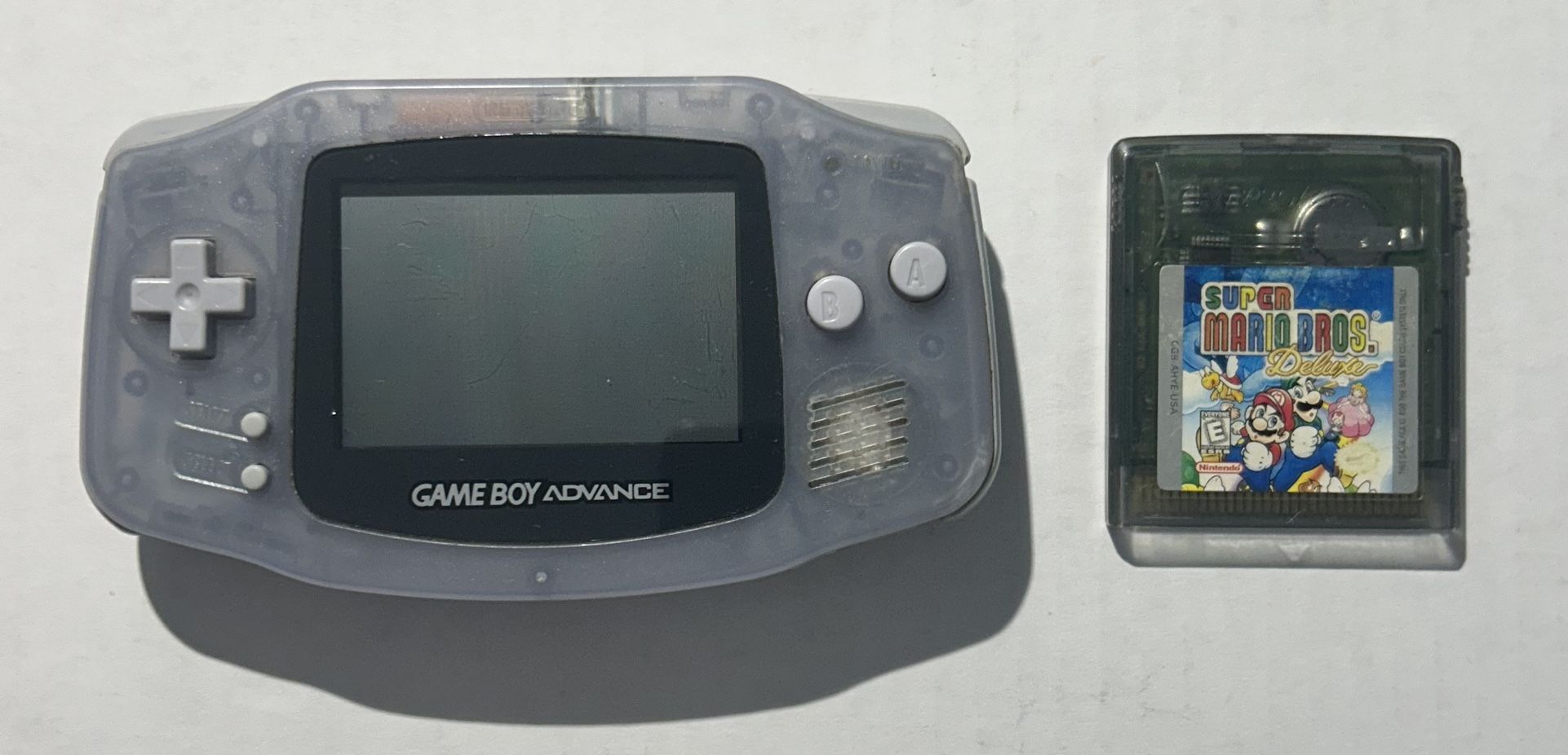 Nintendo GameBoy Advance & Super Mario Bros Deluxe