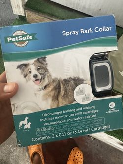 Pet safe Spray Bark Collar