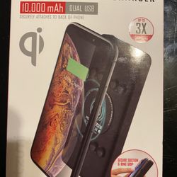 3 In 1 Portable Charger Wireless