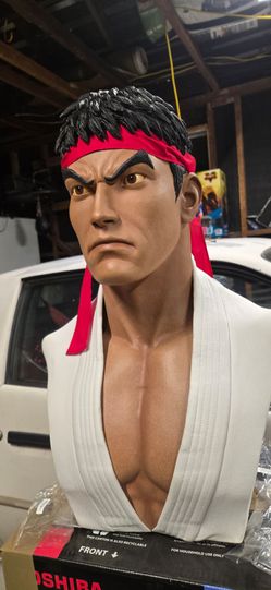 Street fighter Ryu lifesize bust statue by PCS ** NOT SIDESHOW XM STUDIOS PRIME1 QUEEN STUDIOS