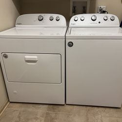 Washer and Dryer 
