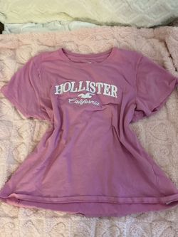 VINTAGE Hollister Co. pink cotton tee