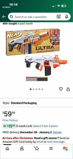 Nerf Battery Operated