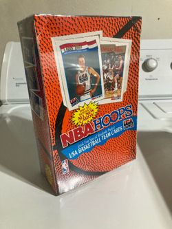1991-92 NBA Hoops Series 2 NBA Basketball Wax Box (Factory Sealed)
