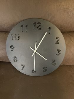Wall Clock- Working - Black