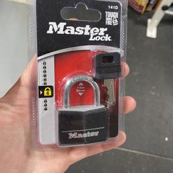 Brand New Master Lock Padlock with Keys – Model 141D (22mm / 7⁄8”)