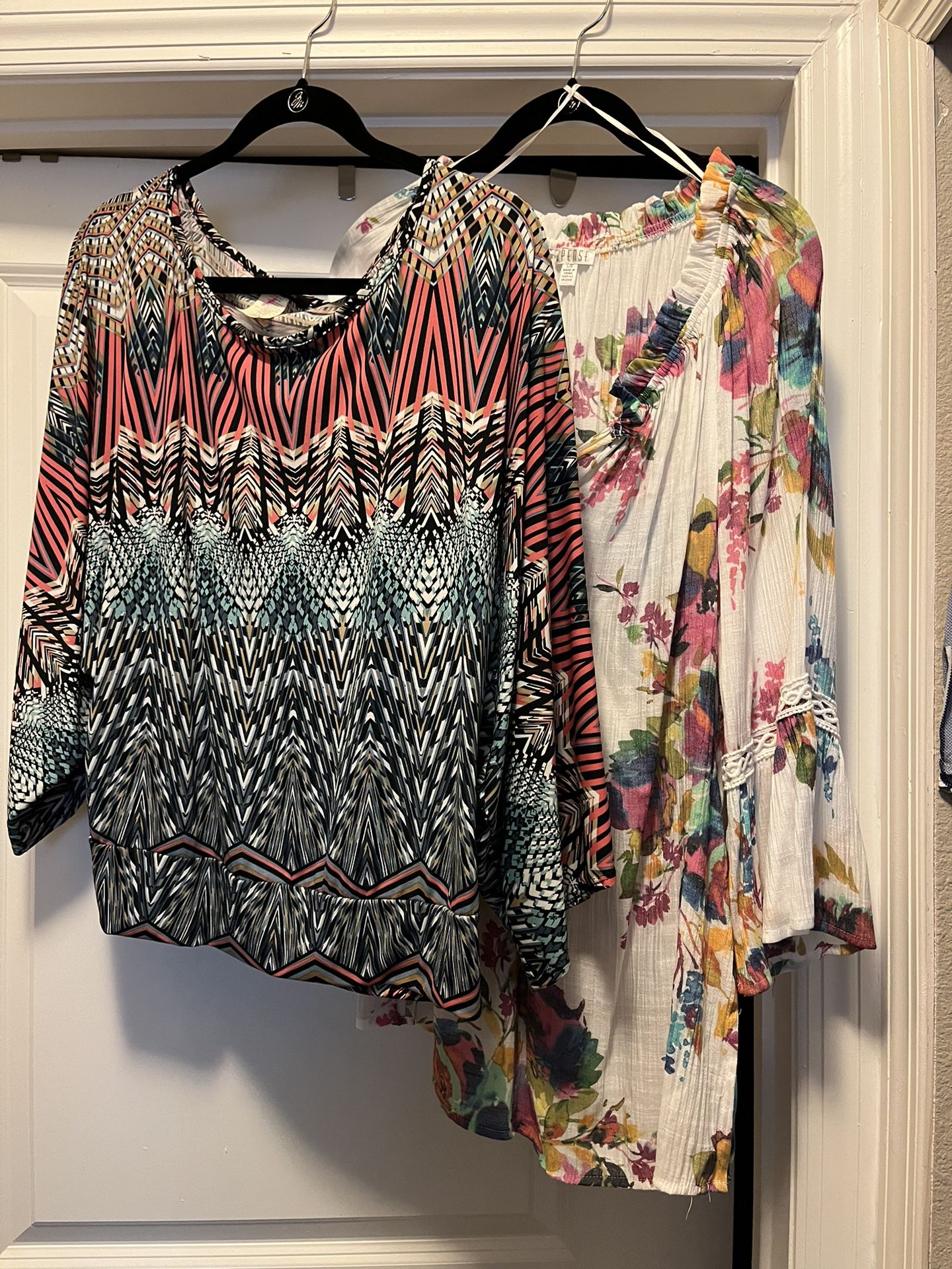 2 Women’s Tops For $6 Total