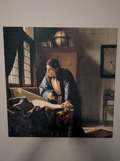The Geographer Wall Art