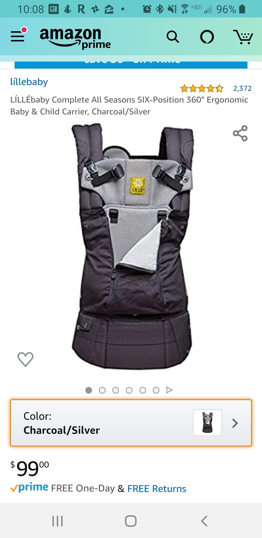 Lillie Baby Complete All Seasons Baby Carrier