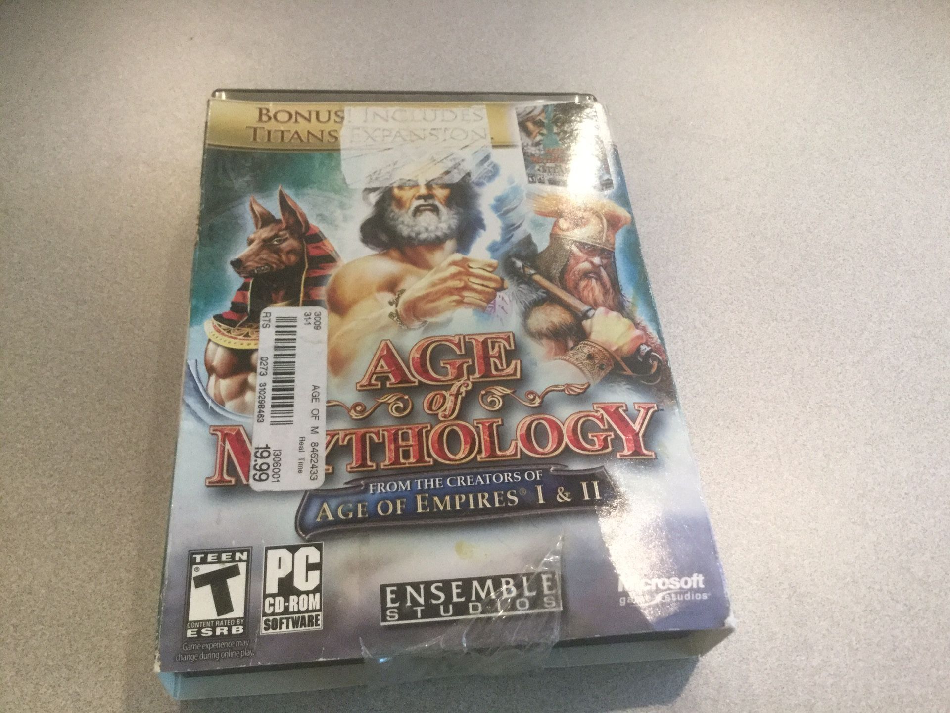 CD ROM Computer Game Age of Mythology