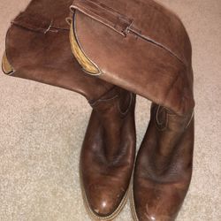 Frye Men’s Leather Cowboy Boots