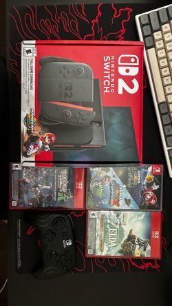 Nintendo Switch 2 Bundle with Games and Controller