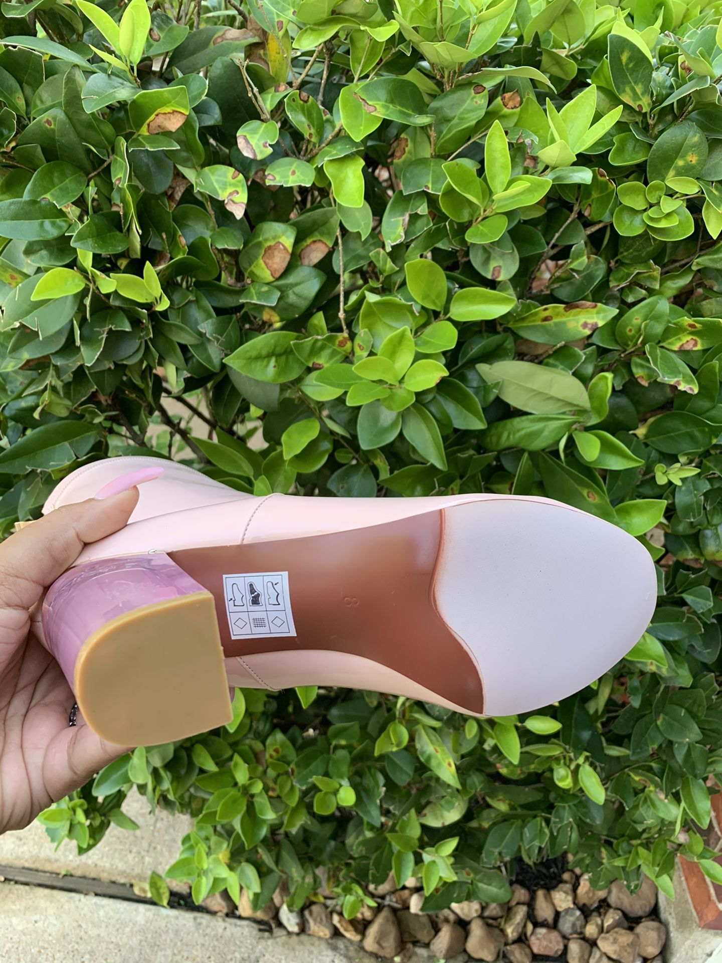 Trendy Pink boots