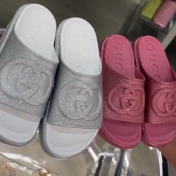 New Gucci Glitter Sandals