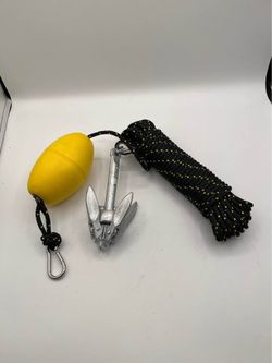 Kayak Anchor Kit, 1/4"x50', 0.7KG