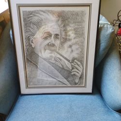 Albert Einstein Drawing 