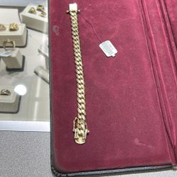 10k Cuban Bracelet 