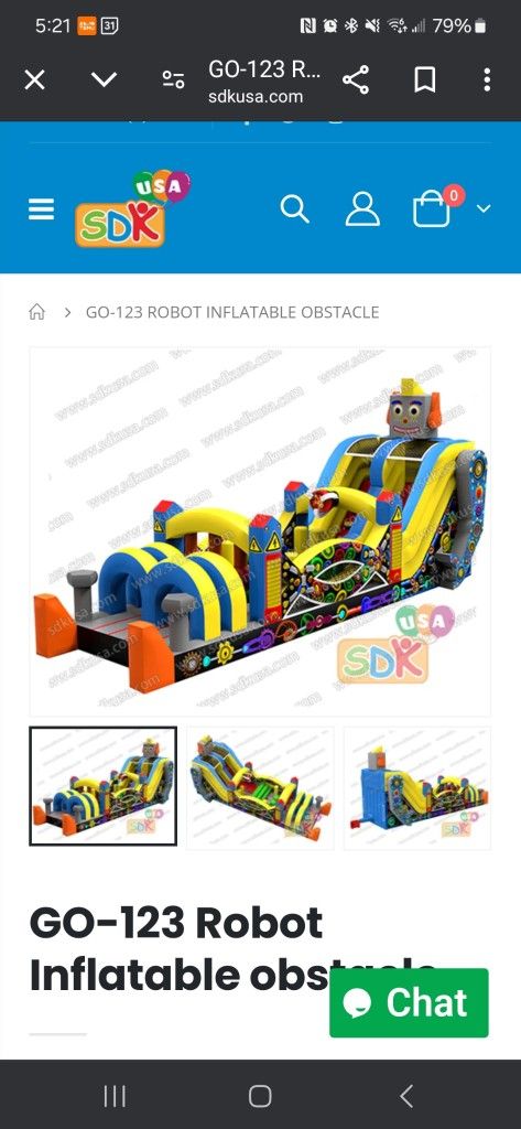 Robot Bouncy House