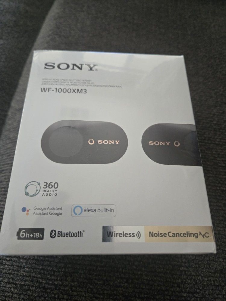 Brand NEW Sony WF-100XM3 Wireless Noise Canceling Earbuds