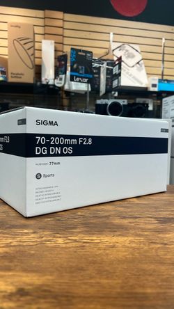 Sigma 70-200mm f2.8 for E