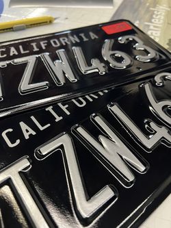 Wrap License Plate $50
