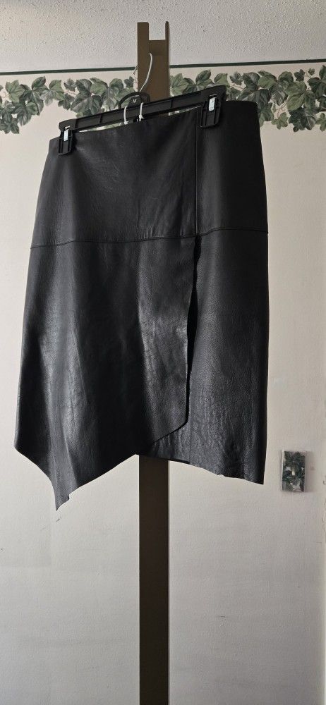BELLE SPORT GENUINE LEATHER SKIRT