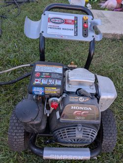 Simpson premium Pressure washer 3200 psi