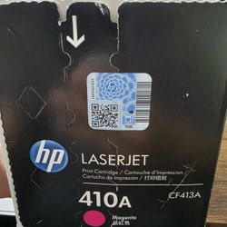 Unopened Original HP laserjet 410A Magenta Cartridge 