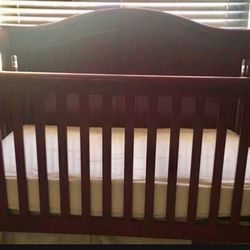 Baby Crib & Mattress $50