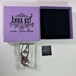 Sailor Moon X Anna Sui Cutie Moon Rod Necklace Princess Serenity Mars Mercury