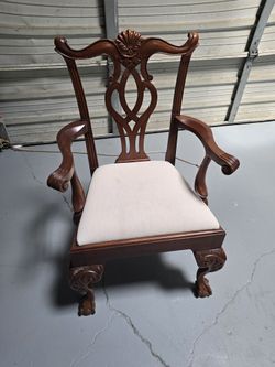 8 Antique Dining Chairs 