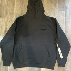 Black Essential Hoodie