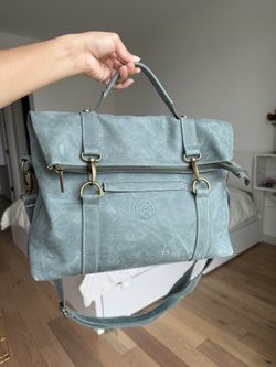 Italian Leather Backpack Purse satchel