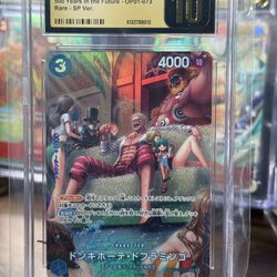 Doflamingo SP Japanese pristine 10 one piece tcg card