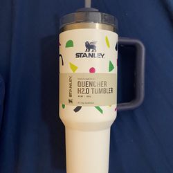 Brand New Stanley Quencher H2.0 40oz – Confetti Pattern – $30