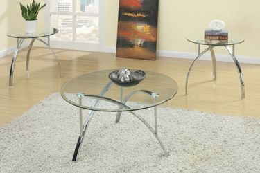 coffee table set with end tables included