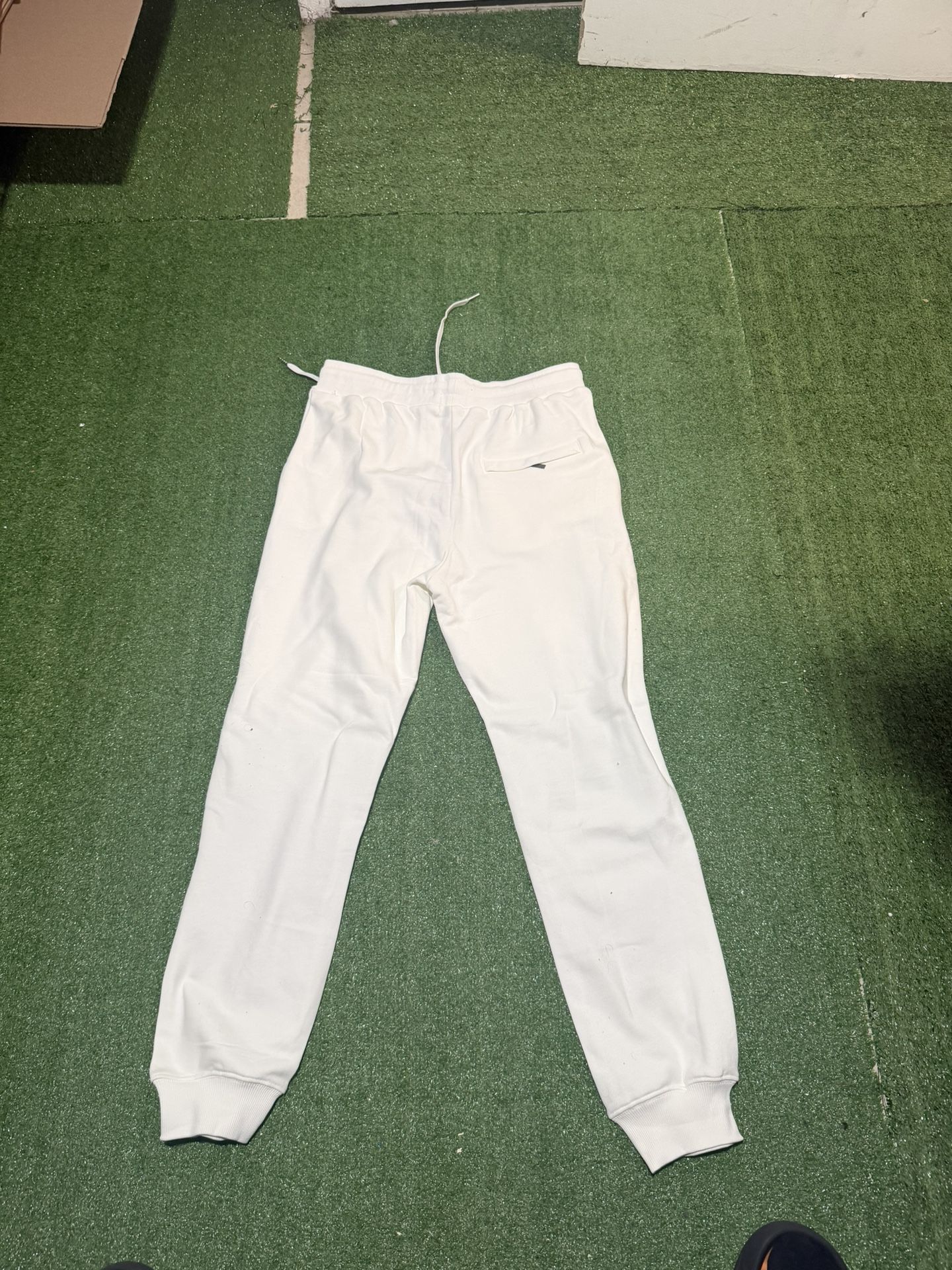 Polo Ralph Lauren White Joggers