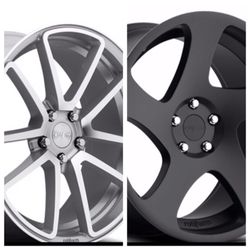 Rotiform 18" Rim fit 5x112 5x114 5x120 (only 50 down payment/ no CREDIT CHECK)