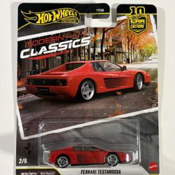Hot Wheels Ferrari Testarossa Modern Classics