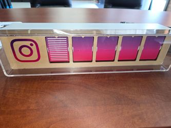 Smiirl Real Time Instagram Follower Counter