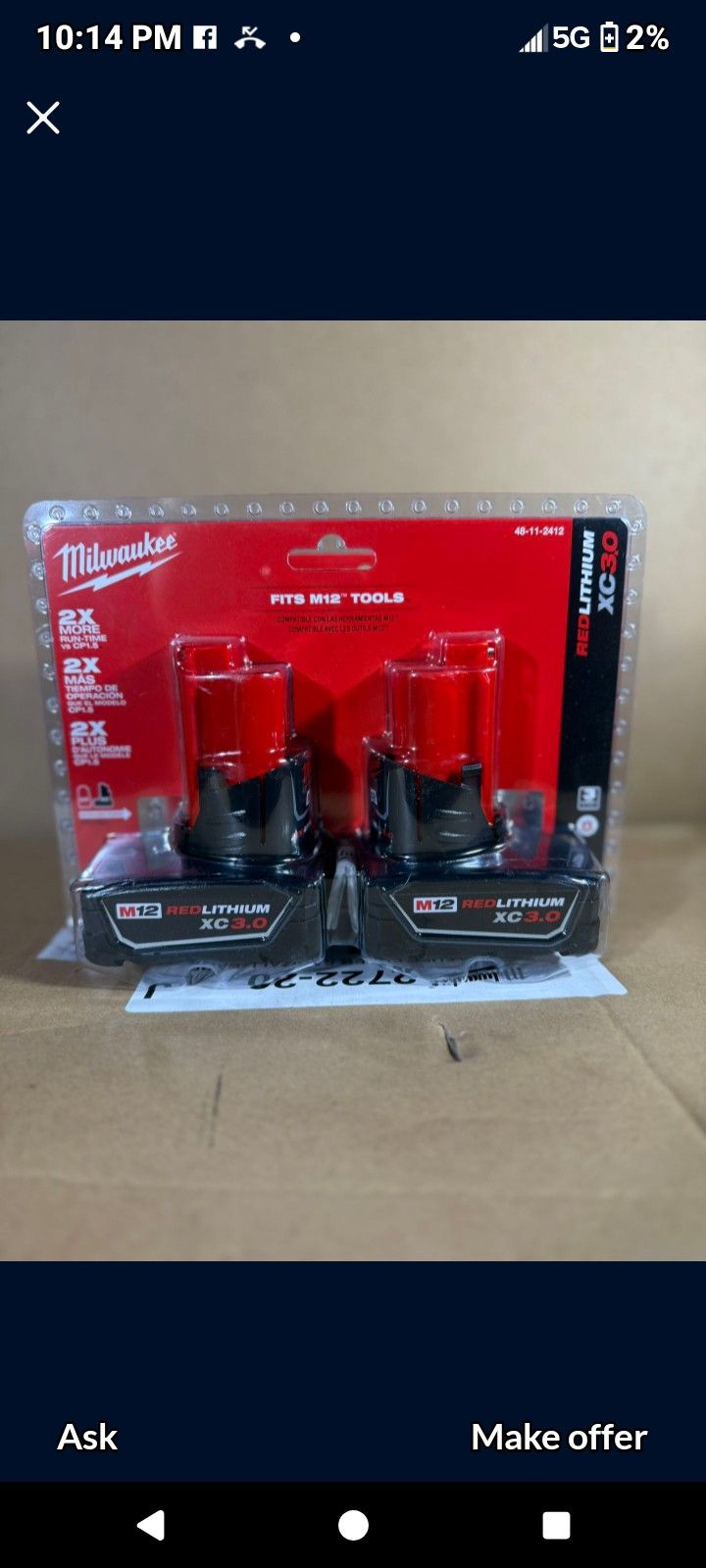 Milwaukee M12 3.0