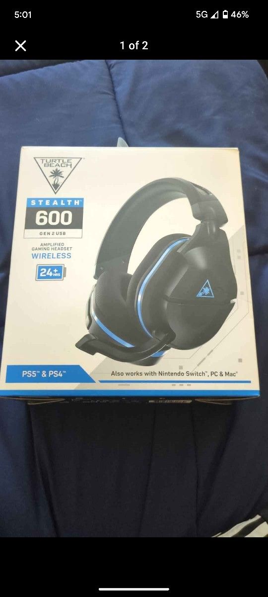Turtle Beach Stealth 600 Gen 2 Wireless Gaming Headset for PlayStation