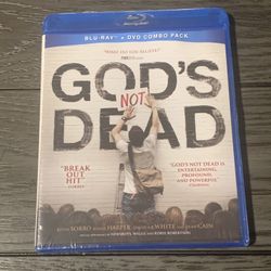 GOD'S NOT DEAD - DVD + BLU-RAY NEW/SEALED Dean Cain & Kevin Sorbo