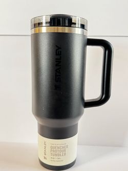 Brand new, never used Stanley Quencher ProTour 40 oz Tumbler in Black 2.0. Original Stanley retail label still attached.